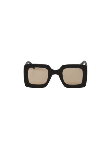 Gucci Gg0780S 006 Square Shape Negro Ambar