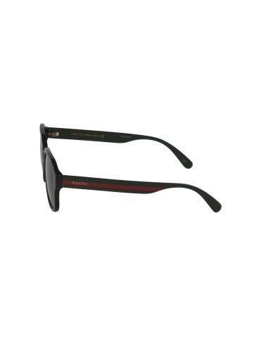 Gucci GG0929SA 001 Square Shape Black Green Grey