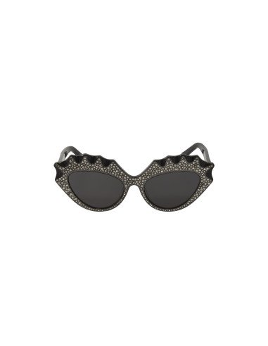 Gucci GG0781S 001 Eye Cat Hollywood Collection Negro Plata