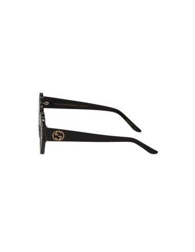 Gucci GG0781S 001 Eye Cat Hollywood Collection Negro Plata