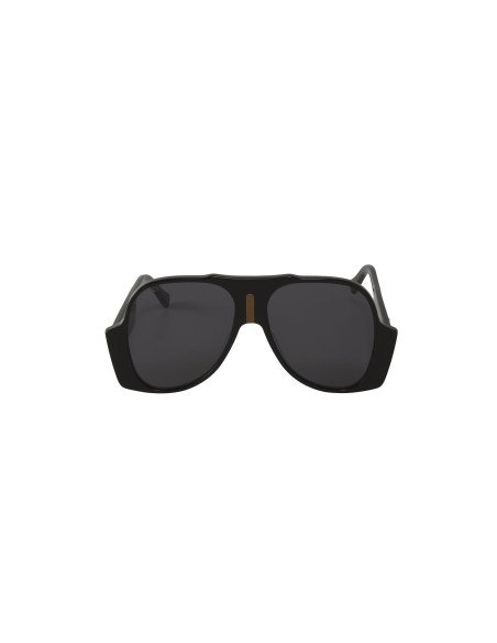 Gucci GG0785S 001 Fashion Inspired Negro Dorado Original