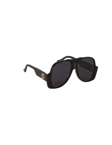 Gucci GG0785S 001 Fashion Inspired Negro Dorado Original