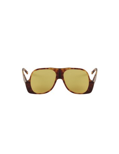 Gucci GG0785S 002 Fashion Inspired Carey Cafe Ambar Original