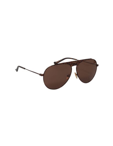 Gucci Gg0908S 002 Aviator Metal Shape Carey Cafe Original