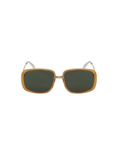 Gucci Gg0787s 001 Square shape Naranja Negro Dorado Original | Sunni... 2
