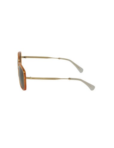 Gucci Gg0787s 001 Square shape Naranja Negro Dorado Original | Sunni...