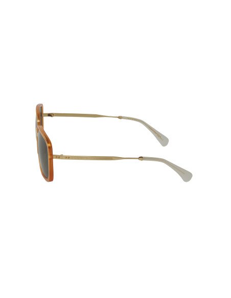 Gucci Gg0787s 001 Square shape Naranja Negro Dorado Original | Sunni...
