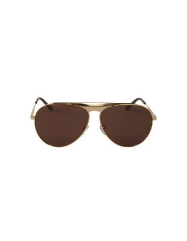 Gucci GG0908S 001 New Aviator Negro Dorado Original