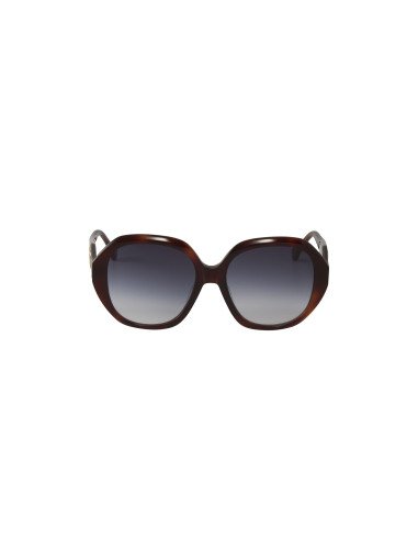 Gucci GG0796s 003 Round Oversized Carey Gris Degradado