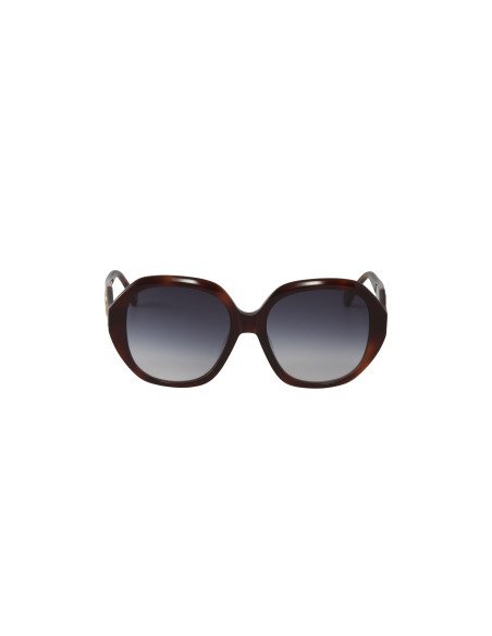 Gucci GG0796s 003 Round Oversized Carey Gris Degradado
