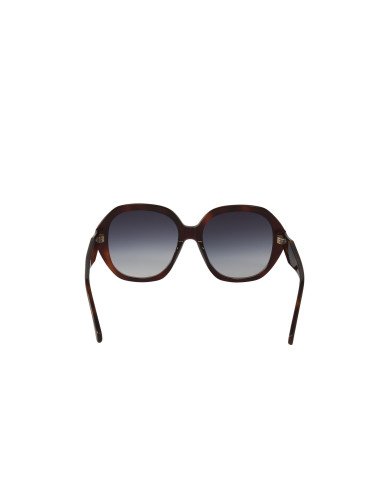 Gucci GG0796s 003 Round Oversized Carey Gris Degradado