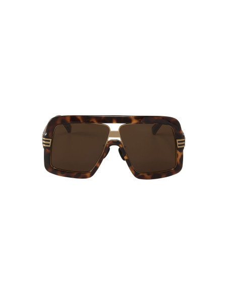 Gucci GG0900S 002 Aviator Oversized Cafe Dorado
