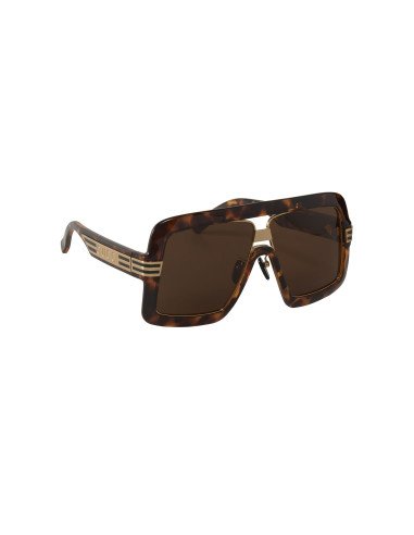 Gucci GG0900S 002 Aviator Oversized Cafe Dorado