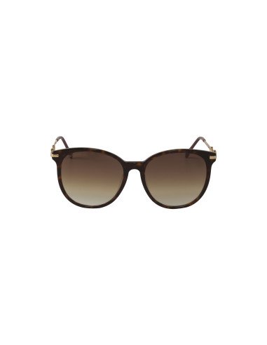 Gucci GG0885SA 002 Round Shape Cafe Degradado Dorado | Sunn...