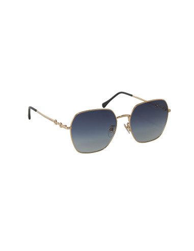 Gucci Gg0882SK 006 Square Shape Gris degradado Dorado