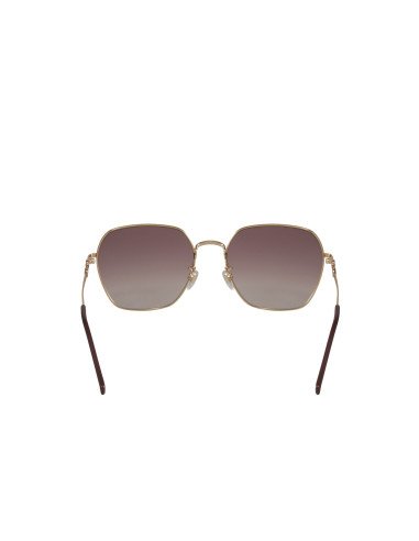 Gucci Gg0882Sa 005 Square Shape Cafe degradado Dorado