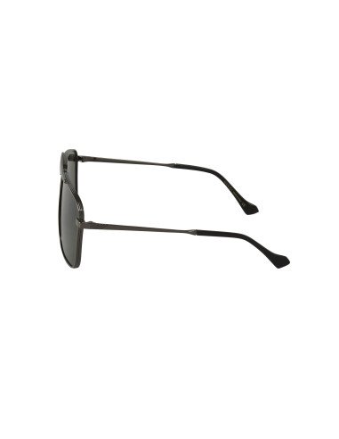 Gucci Gg0840s 001 Square Aviator Plateado Negro Original | SUNNIES.UNO