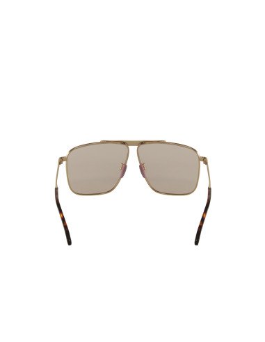 Gucci Gg0840s 004 Square Aviator Bronce Cafe Original | SUNNIES.UNO