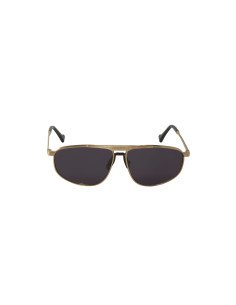 Gucci Gg0841s 001 Aviator Square Negro Dorado Original | Sunnies.uno 2