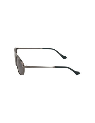 Gucci Gg0841s 002 Aviator Square Gris Plateado Original | Sunnies.uno