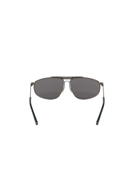 Gucci Gg0841s 002 Aviator Square Gris Plateado Original | Sunnies.uno