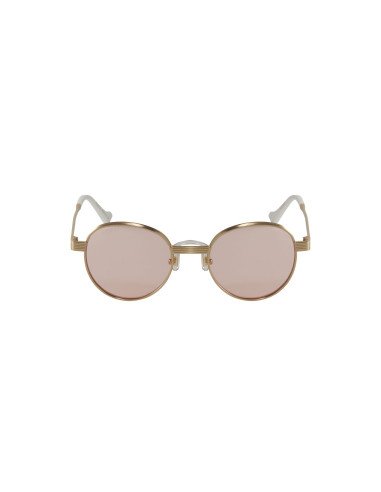Gucci Gg0872s 001 Round Metal Rosa Dorado Original | SUNNIES.UNO