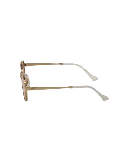 Gucci Gg0872s 001 Round Metal Rosa Dorado Original | SUNNIES.UNO