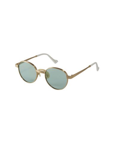 Gucci Gg0872s 002 Round Metal Dorado Verde Original | SUNNIES.UNO