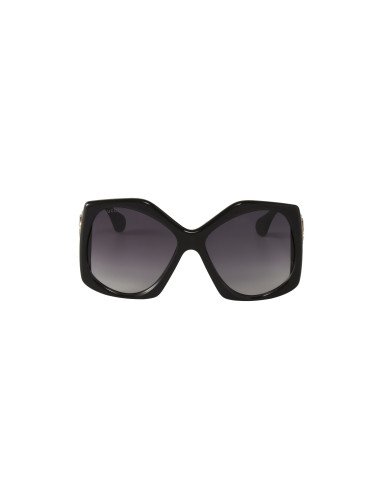Gucci GG0875S 001 Heptagon Oversized Negro Degradado Dorado  | Sunni...