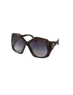 Gucci GG0875S 003 Heptagon Oversized Vino Rosa Transparente  | Sunni...