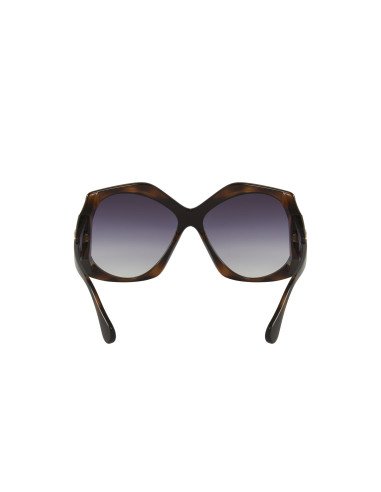 Gucci GG0875S 003 Heptagon Oversized Vino Rosa Transparente  | Sunni...