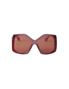 Gucci GG0875S 003 Heptagon Oversized Vino Rosa Transparente  | Sunni... 2
