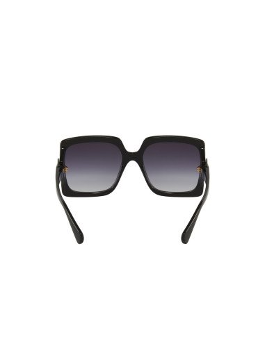 Gucci GG0876S 001 Square Oversized Negro Degradado Dorado  | Sunni...