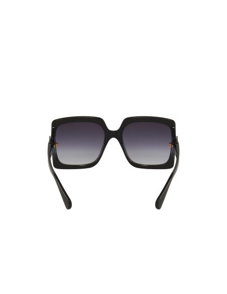 Gucci GG0876S 001 Square Oversized Negro Degradado Dorado  | Sunni...