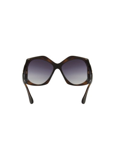 Gucci GG0876S 002 Square Oversized Carey Cafe Degradado  | Sunni...