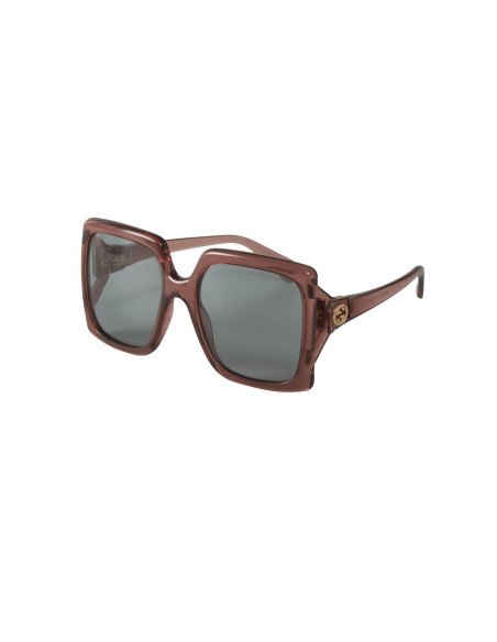 Gucci GG0876S 003 Square Shape Oversized Verde Naranja