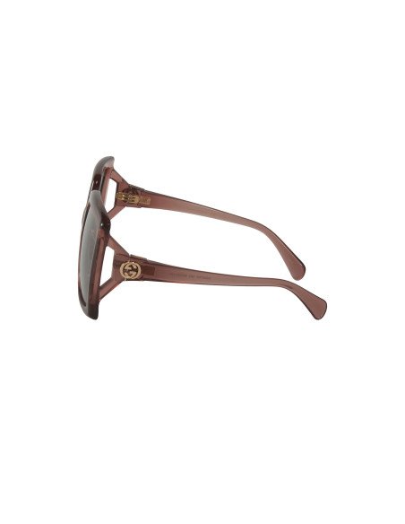 Gucci GG0876S 003 Square Shape Oversized Verde Naranja