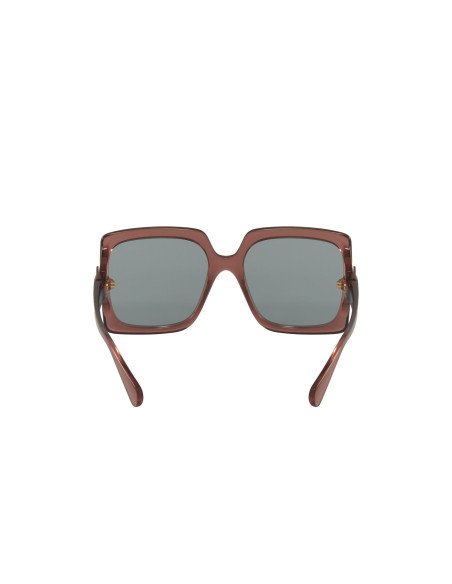 Gucci GG0876S 003 Square Shape Oversized Verde Naranja
