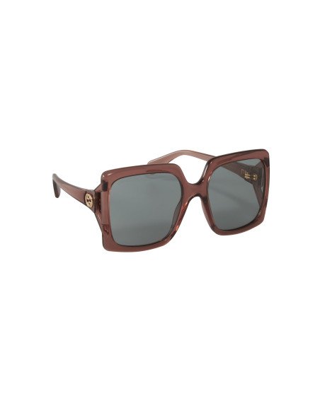 Gucci GG0876S 003 Square Shape Oversized Verde Naranja
