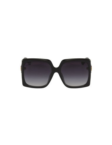 Gucci GG0876SA 001 Square Shape Oversized Gris degradado