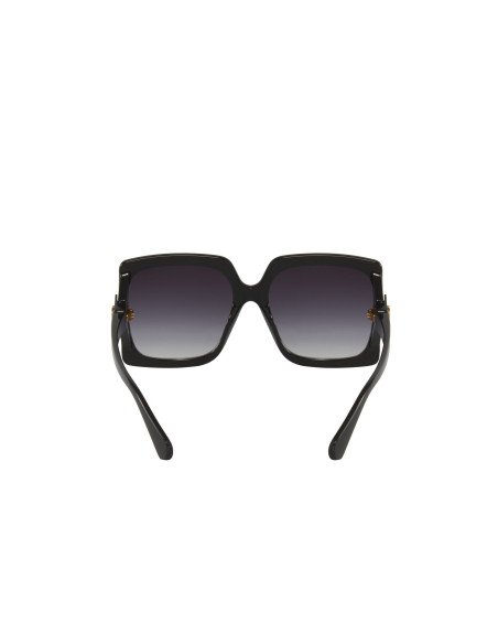 Gucci GG0876SA 001 Square Shape Oversized Gris degradado