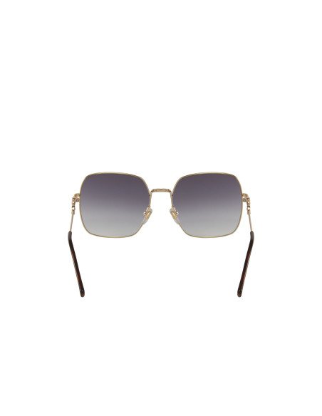 Gucci GG0879S 001 Square Shape Gris Degradado Dorado | Sunn...