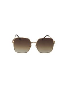 Gucci GG0879S 002 Square Shape Cafe Degradado Dorado | Sunn... 2