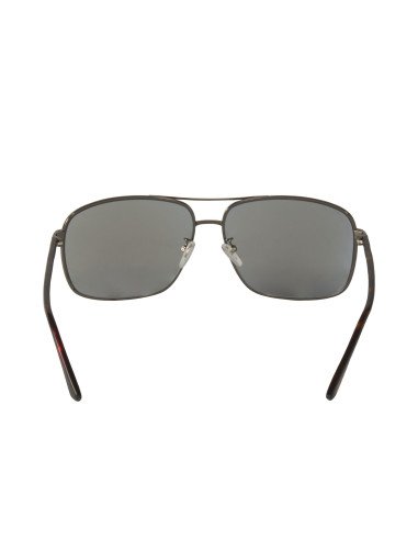 Gucci Gg0065sk 003 Aviador Azul Espejo Plateado Original | Sunnies.uno