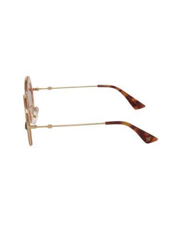 Gucci Gg0113s 004 Round L'aveugle Par Amour Rosa Dorado | Sunn...