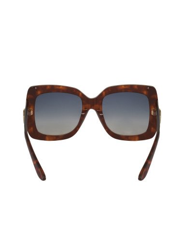 Gucci Gg0141s 002 Square Shape Oversized Carey Degradado
