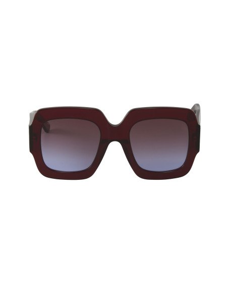 Gucci Gg0178s 005 Oversized Square Vino Degradado Original | Sunnie...