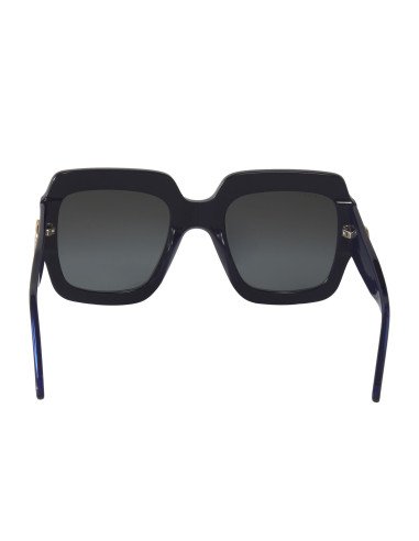 Gucci Gg0178s 006 Oversized Square Azul Marino Degradado Original |...