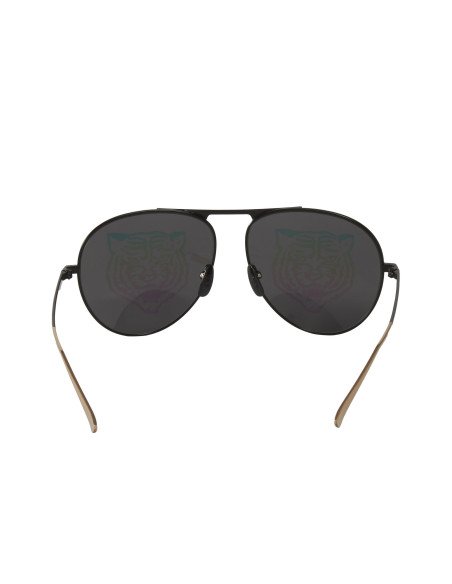 Gucci Gg0334s 002 Aviator Metal Negro Espejo Original