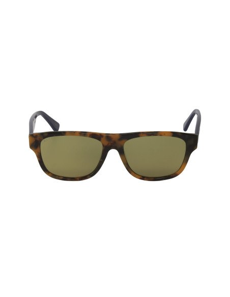 Gucci Gg0341s 006 Square Shape Carey Rojo Ambar Original | Sunnies.uno